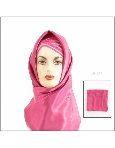 Jilbab Cewek Segi Empat Satin Bella Square