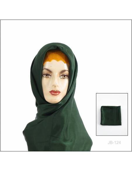 Jilbab Cewek Segi Empat Satin