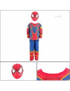 Setelan Kaos Anak Cowok+Topeng Lengan Panjang Design Toon 12