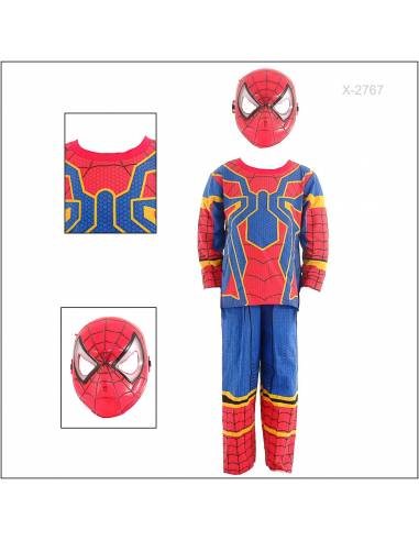 Setelan Kaos Anak Cowok+Topeng Lengan Panjang...