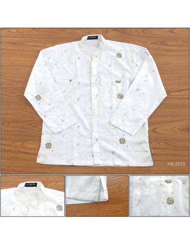 Kemeja Muslim Cowok Lengan Panjang Otista L