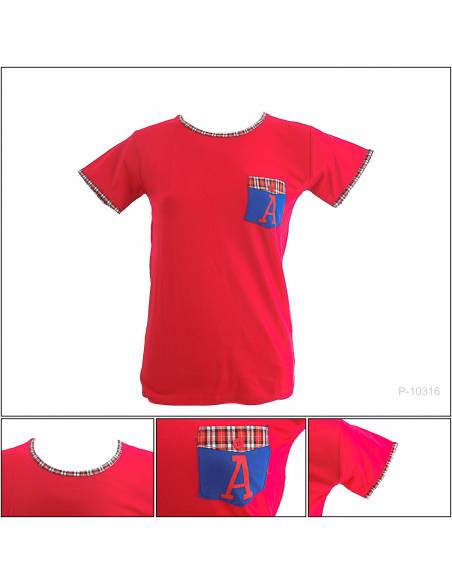 Kaos Oblong Cewek Lengan Pendek Milk Shake