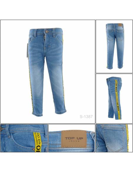 Celana Panjang Jeans Anak Cewek Top Up 4-8