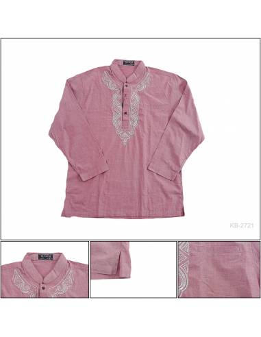 Kemeja Muslim Cowok Lengan Panjang Otista L-XL