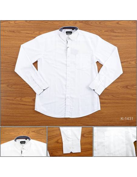 Kemeja Formal Cowok Regular Lengan Panjang Zara Man M-L