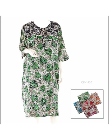 Daster Jumbo Lengan Pendek 3/4 Marisa L