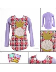 Kaos Oblong Cewek Lengan Panjang Joie Teen