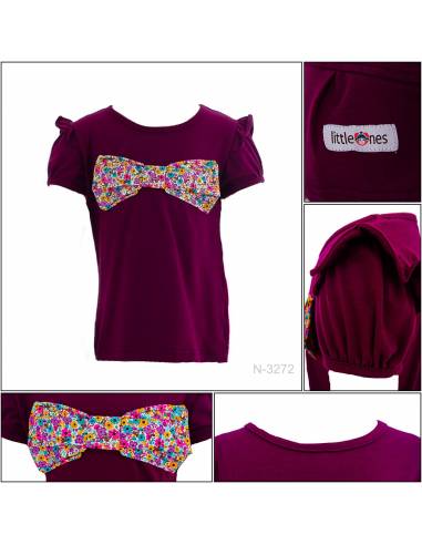 T-shirt/Kaos Oblong Anak Cewek Lengan Pendek...