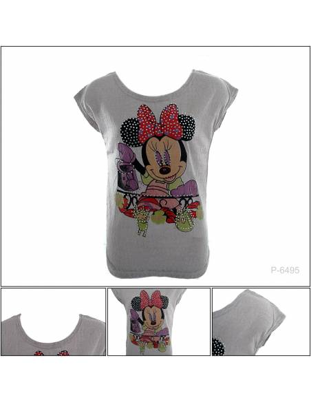 Kaos Oblong Cewek Lengan Pendek All Size