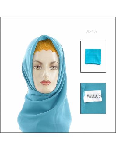 Jilbab Cewek Segi Empat Katun Bella Square