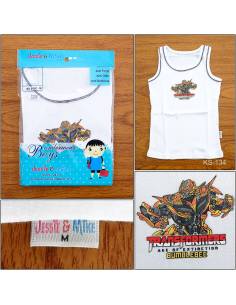 Kaos Dalam Anak Cowok/Singlet Jessie & Mike