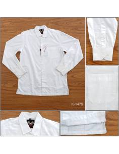 Kemeja Formal Cowok Regular Lengan Panjang Alberto S