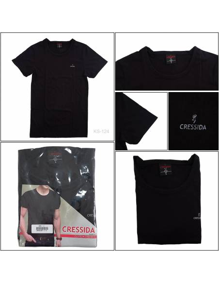 Kaos Dalam Cowok Lengan Pendek Cressida M-XL