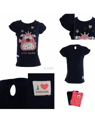 T-shirt/Kaos Oblong Anak Cewek Lengan Pendek...