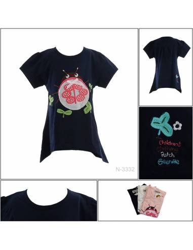 T-shirt/Kaos Oblong Anak Cewek Lengan Pendek...