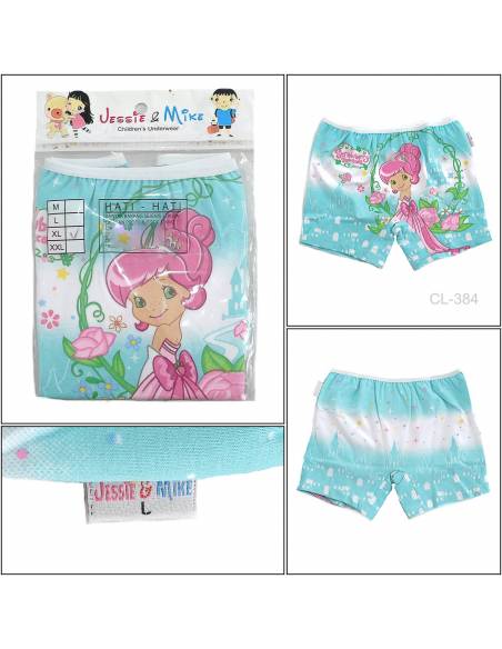 Celana Dalam/Underpants Boxer Anak Cewek Jessie & Mike
