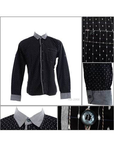 Kemeja Cowok Lengan Panjang Topten XL