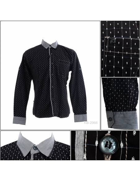 Kemeja Cowok Lengan Panjang Topten XL