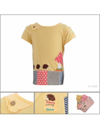 T-shirt/Kaos Oblong Anak Cewek Lengan Pendek...