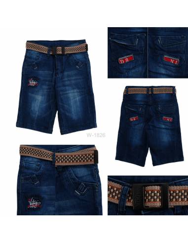 Celana Pendek Jeans Anak Cowok Stretch Audi...