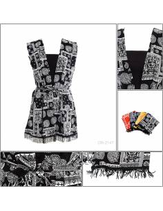 Cardigan Cewek Tanpa Lengan Omuda All Size