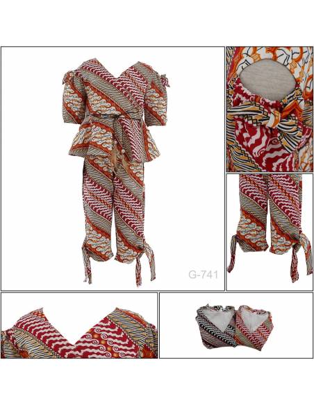 Setelan Anak Cewek/Children Clothes Batik Tanggung Zaza 5
