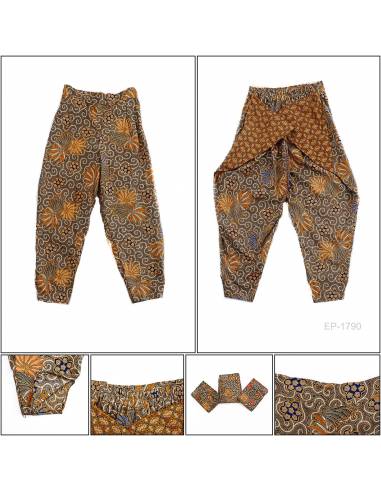 Celana Panjang Cewek Motif Batik Yoka