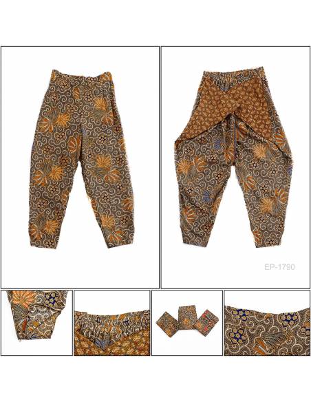Celana Panjang Cewek Motif Batik Yoka