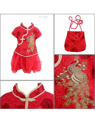 Setelan 2 in 1 Jibao Rok + Tas Anak...