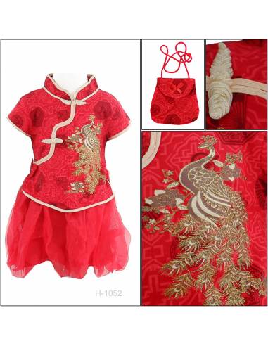 Setelan 2 in 1 Jibao Rok + Tas Anak...