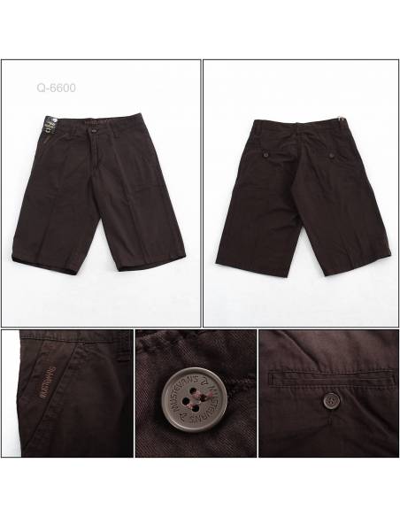 Celana Pendek Cowok Coklat Tua Must Evan's 33-38