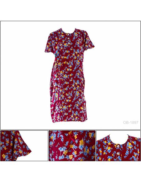 Daster Cewek Lengan Pendek Omuda All Size