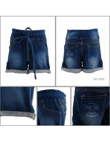 Celana Pendek Jeans Anak Cewek Top Up 10-14
