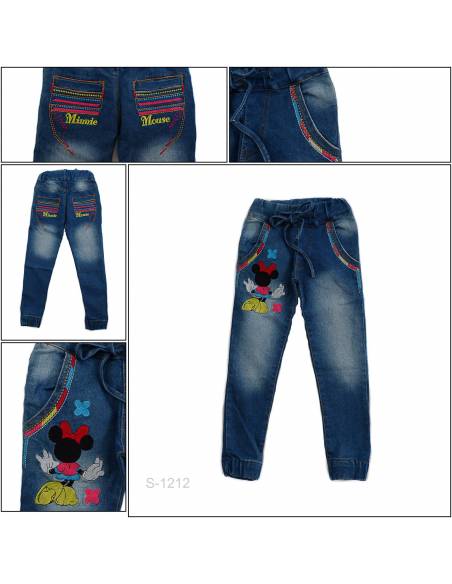 Celana Panjang Jeans Anak Cewek Pinky 26-30
