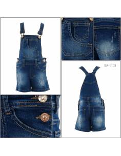 Celana Pendek Jeans Bandatan Anak Cewek Top Up 22