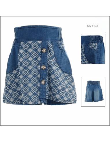 Celana Pendek Jeans Anak Cewek Viely 4-6