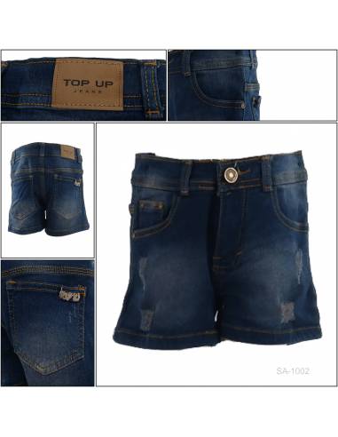 Celana Pendek Jeans Anak Cewek Top Up 22-24