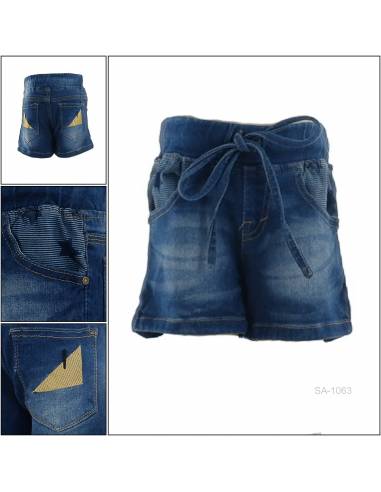 Celana Pendek Jeans Anak Cewek Top Up 10-14