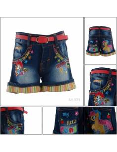 Celana Pendek Jeans Anak Cewek Pinky 8-12