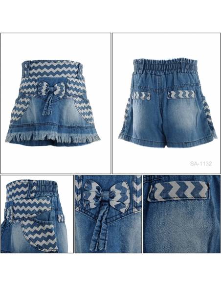 Celana Pendek Jeans Anak Cewek Viely 5-6