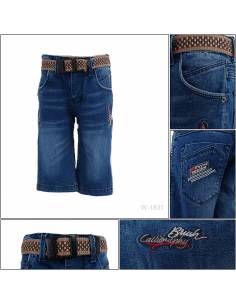 Celana Pendek Jeans Anak Cowok Stretch Audi Kids 11-12