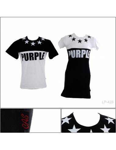 Kaos Oblong Couple Lengan Pendek Cas All Size