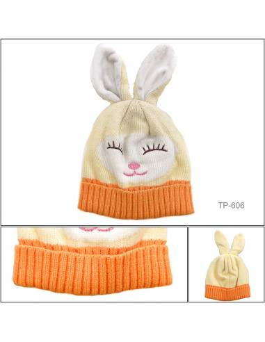 Topi Kupluk Bayi Rajut