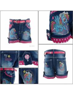 Celana Pendek Jeans Anak Cewek Pinky 8-12
