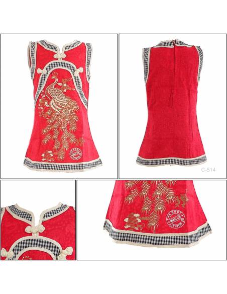 Sackdress Jibao Anak Cewek Tanpa Lengan Miauwli 2