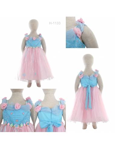 Dress Anak Cewek/Clothes Party Dress Merah Muda...