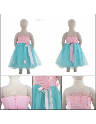 Gaun Anak Cewek/Clothes Party Dress Merah Muda...