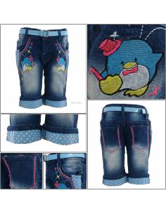 Celana Pendek Jeans Anak Cewek Pinky 4-6