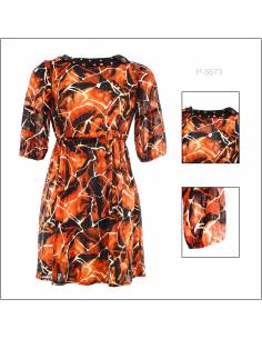 Kaos Oblong Cewek Lengan 3/4 Spoza M-L