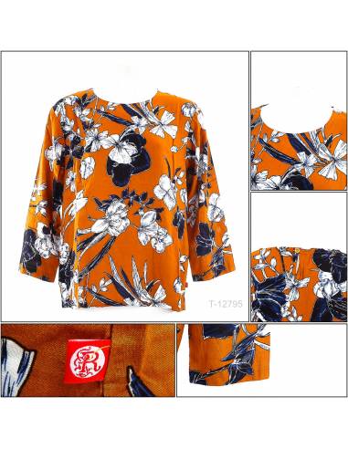 Blus Cewek Lengan Panjang Red Up M-XL